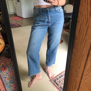 Etica Tyler wide leg jeans size 28